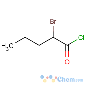 CAS No:42768-45-6 Pentanoyl chloride,2-bromo-