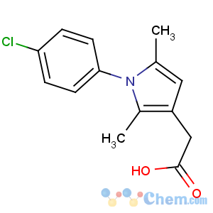 CAS No:42779-82-8 2-[1-(4-chlorophenyl)-2,5-dimethylpyrrol-3-yl]acetic acid