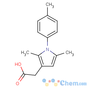 CAS No:42779-84-0 1H-Pyrrole-3-aceticacid, 2,5-dimethyl-1-(4-methylphenyl)-