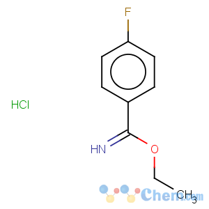 CAS No:4278-01-7 ethyl 4-fluorobenzimidate hydrochloride