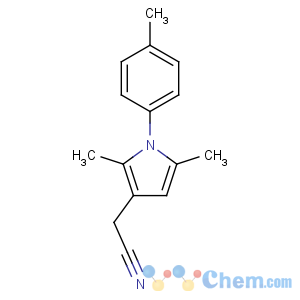 CAS No:42780-50-7 1H-Pyrrole-3-acetonitrile,2,5-dimethyl-1-(4-methylphenyl)-