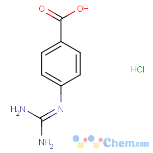 CAS No:42823-46-1 4-(diaminomethylideneamino)benzoic acid