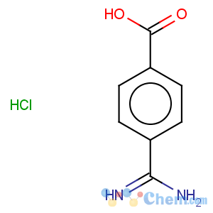 CAS No:42823-72-3 Benzoicacid, 4-(aminoiminomethyl)-, hydrochloride (1:1)