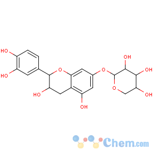 CAS No:42830-48-8 2-[2-(3,4-dihydroxyphenyl)-3,5-dihydroxy-chroman-7-yl]oxyoxane-3,4,5-triol