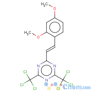 CAS No:42880-08-0 4,6-Bis-(trichloromethyl)-2-(2,4-dimethoxystyryl)-1,3,5-triazine