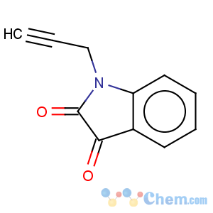 CAS No:4290-87-3 1H-Indole-2,3-dione,1-(2-propyn-1-yl)-