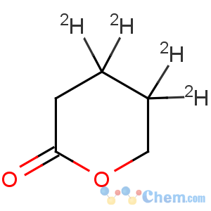 CAS No:42932-61-6 2H-Pyran-2-one-4,5-d2,tetrahydro-4,5-d2- (9CI)