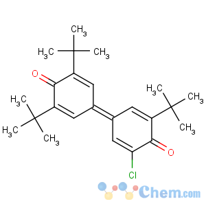 CAS No:42933-96-0 2,6-ditert-butyl-4-(3-tert-butyl-5-chloro-4-oxocyclohexa-2,<br />5-dien-1-ylidene)cyclohexa-2,5-dien-1-one