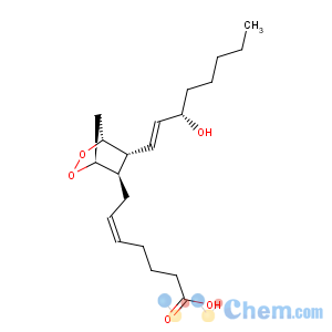 CAS No:42935-17-1 Prosta-5,13-dien-1-oicacid, 9,11-epidioxy-15-hydroxy-, (5Z,9a,11a,13E,15S)-