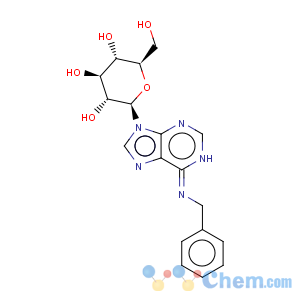 CAS No:4294-17-1 9H-Purin-6-amine, 9-b-D-glucopyranosyl-N-(phenylmethyl)-