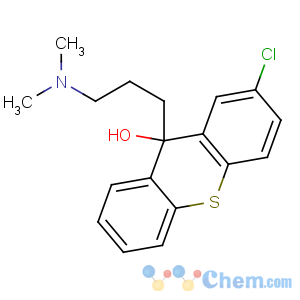 CAS No:4295-65-2 2-chloro-9-[3-(dimethylamino)propyl]thioxanthen-9-ol