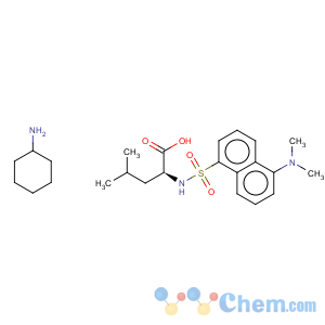 CAS No:42954-58-5 N-((5-(Dimethylamino)-1-naphthyl)sulphonyl)-L-leucine, compound with cyclohexylamine (1:1)