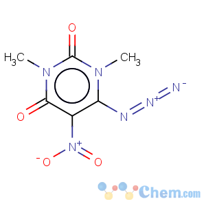 CAS No:42963-37-1 6-Azido-1,3-dimethyl-5-nitro-1H-pyrimidine-2,4-dione