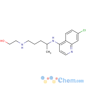 CAS No:4298-15-1 2-[4-[(7-chloroquinolin-4-yl)amino]pentylamino]ethanol