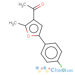 CAS No:43020-12-8 Ethanone, 1-[5-(4-chlorophenyl)-2-methyl-3-furanyl]-