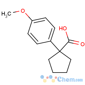 CAS No:43050-28-8 1-(4-methoxyphenyl)cyclopentane-1-carboxylic acid