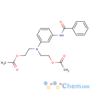 CAS No:43051-43-0 2-[N-(2-acetyloxyethyl)-3-benzamidoanilino]ethyl acetate
