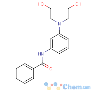 CAS No:43051-46-3 N-[3-[bis(2-hydroxyethyl)amino]phenyl]benzamide