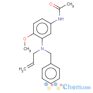 CAS No:43061-58-1 n-(3-(ally(benzyl)amino)-4-methoxyphenyl)acetamide
