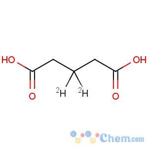 CAS No:43087-19-0 Pentanedioic-3,3-d2acid