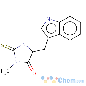 CAS No:4311-88-0 4-Imidazolidinone,5-(1H-indol-3-ylmethyl)-3-methyl-2-thioxo-