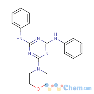 CAS No:43167-79-9 6-morpholin-4-yl-2-N,4-N-diphenyl-1,3,5-triazine-2,4-diamine