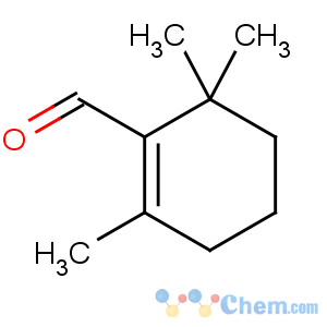 CAS No:432-25-7 2,6,6-trimethylcyclohexene-1-carbaldehyde