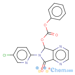 CAS No:43200-88-0 6-(5-Chloro-Pyridin-2-Yl)-7-Phenoxycarbonyloxy-6,7-Dihydro-Pyrrolo[3,4-B]Pyrazin-5-One