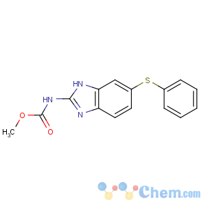 CAS No:43210-67-9 methyl N-(6-phenylsulfanyl-1H-benzimidazol-2-yl)carbamate