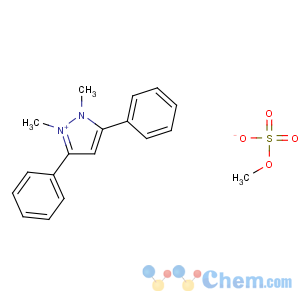 CAS No:43222-48-6 1,2-dimethyl-3,5-diphenylpyrazol-1-ium