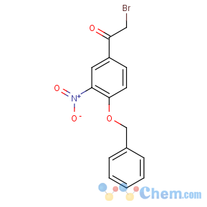 CAS No:43229-01-2 2-bromo-1-(3-nitro-4-phenylmethoxyphenyl)ethanone