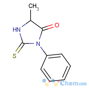 CAS No:4333-19-1 5-methyl-3-phenyl-2-sulfanylideneimidazolidin-4-one