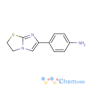 CAS No:4335-34-6 4-(2,3-dihydroimidazo[2,1-b][1,3]thiazol-6-yl)aniline