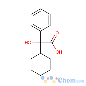 CAS No:4335-77-7 2-cyclohexyl-2-hydroxy-2-phenylacetic acid