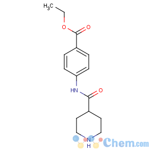 CAS No:433712-61-9 ethyl 4-(piperidine-4-carbonylamino)benzoate