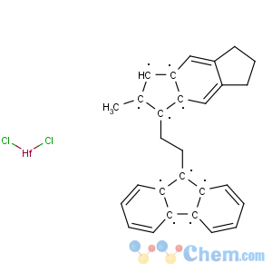 CAS No:433714-61-5 Hafnium,dichloro[h10-(6,7-dihydro-2-methyl-s-indacen-1(5H)-ylidene)-1,2-ethanediyl-9H-fluoren-9-ylidene]-