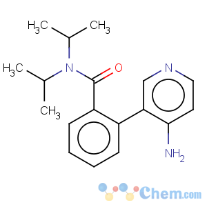 CAS No:433728-73-5 2-(4-amino-3-pyridinyl) n,n-bis(1-methylethyl)-benzamide