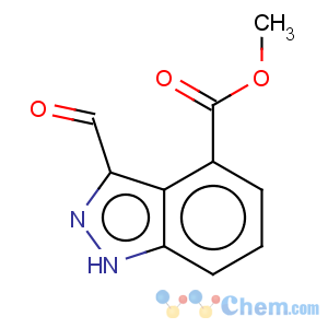 CAS No:433728-79-1 methyl 3-formyl-4-indazolecarboxylate