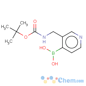 CAS No:433969-29-0 Carbamic acid,N-[(4-borono-3-pyridinyl)methyl]-, C-(1,1-dimethylethyl) ester
