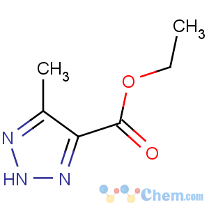 CAS No:4343-73-1 ethyl 5-methyl-2H-triazole-4-carboxylate