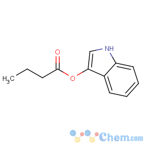 CAS No:4346-15-0 1H-indol-3-yl butanoate
