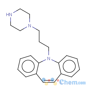 CAS No:4346-38-7 5H-Dibenz[b,f]azepine,5-[3-(1-piperazinyl)propyl]-