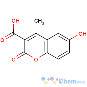 CAS No:435297-35-1 6-hydroxy-4-methyl-2-oxochromene-3-carboxylic acid