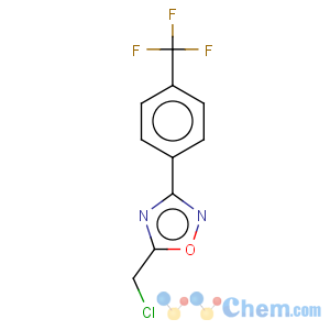 CAS No:435303-34-7 1,2,4-Oxadiazole,5-(chloromethyl)-3-[4-(trifluoromethyl)phenyl]-
