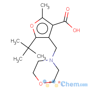 CAS No:435342-04-4 5-tert-butyl-2-methyl-4-morpholin-4-ylmethyl-furan-3-carboxylic acid