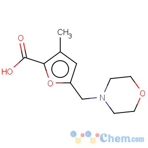 CAS No:435342-23-7 2-Furancarboxylicacid, 3-methyl-5-(4-morpholinylmethyl)-, hydrochloride (1:1)