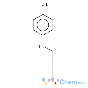 CAS No:435345-29-2 Benzenamine,N-2-butyn-1-yl-4-methyl-, hydrochloride (1:1)