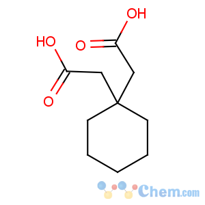 CAS No:4355-11-7 2-[1-(carboxymethyl)cyclohexyl]acetic acid