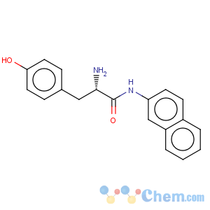 CAS No:4357-95-3 Benzenepropanamide, a-amino-4-hydroxy-N-2-naphthalenyl-,(aS)-