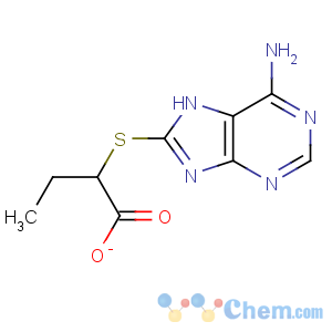 CAS No:436086-77-0 Butanoic acid,2-[(6-amino-9H-purin-8-yl)thio]-